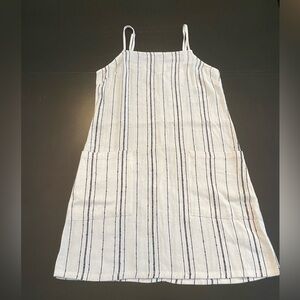 Summer Billabong Striped Surf Beach Mini Dress Coverup, S